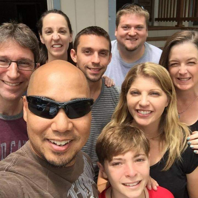 Another family selfie! Here we are with Brianna's siblings and their spouses and children on a sibling trip to the Grand Canyon. We rented a house together near the canyon and had a wonderful time.