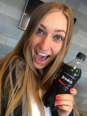 Jessica's favorite drink is Coke Zero and she is always down to run to the gas station and get a cold drink with you.