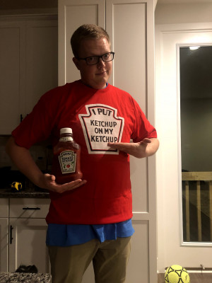 Brett is a simple man who love his Ketchup. It is one of his favorite foods and he will eat it with just about anything. 