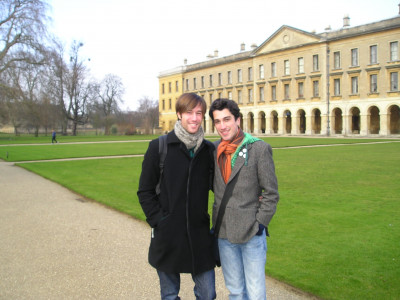 Here we are at Oxford in 2008, just a few weeks after we started dating!