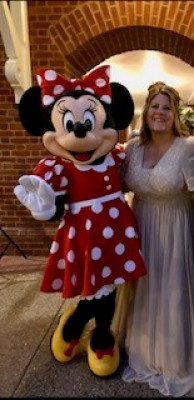 Disney when I was a bridesmaid in my friend Amanda’s wedding in 2019.  I can't wait to bring a child to Disney!