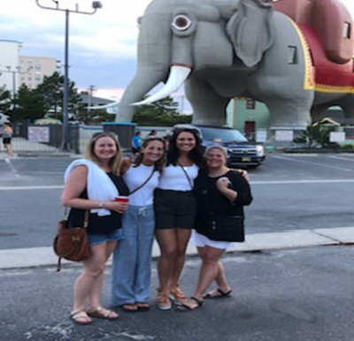 The Jersey Shore has played a key part of my summers for my entire life.  It is a favorite weekend getaway and must for a week vacation every year with friends.  This is Margate, NJ with Lucy the Elephant in the background.  