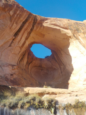 A stunning natural arch.