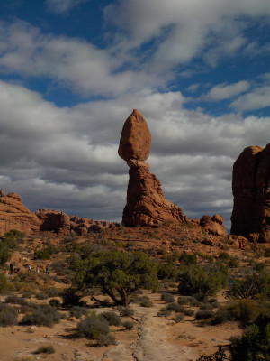 Balancing rock.