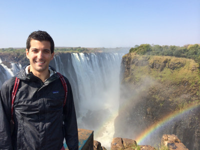 Visiting Victoria Falls in Zimbabwe while on a work trip