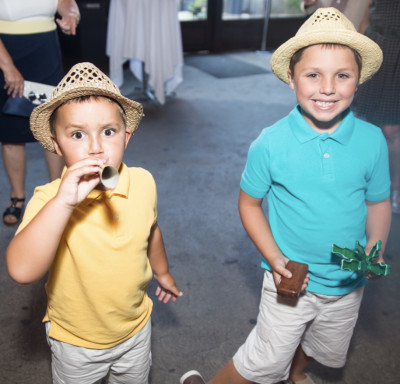 Luca (left) and Johnny (right) –
our nephews being the ring bearers at our wedding