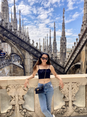 Top of the Duomo, Milan, Italy