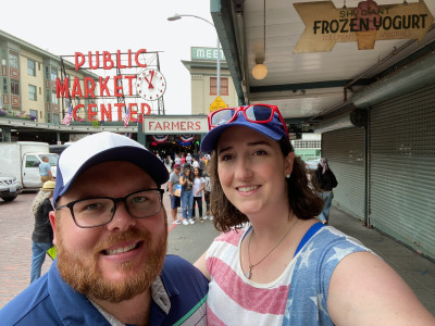 Escaping the Texas summer heat in Seattle for 4th of July!