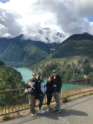 North Cascades National Park with friends