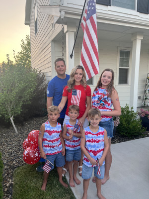 We love Summer time and America! The 4th of July is a big deal at our house.