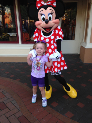 Time with Minnie  was the best