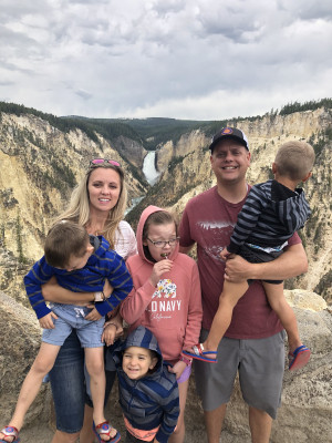 Yellowstone adventure with our little fam. Can't wait to recreate these pictures someday!