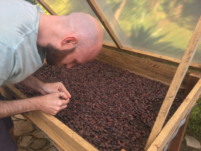 Kyle REALLY loves chocolate and even made some of his own from beans when we lived in Congo.