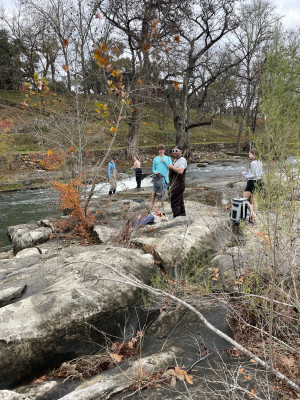 Fly fishing 