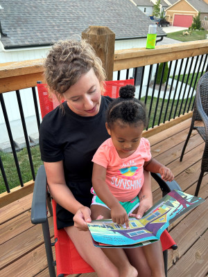 Reading with Aunt Erin