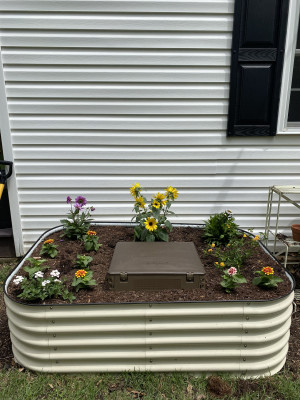 Garden and composter! 