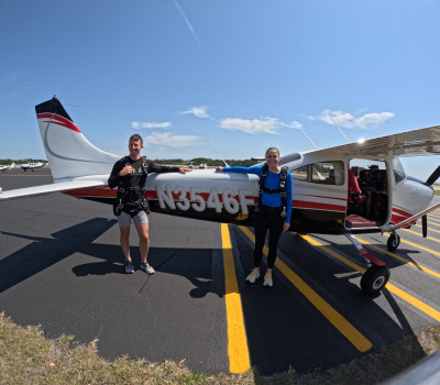 Skydiving! 