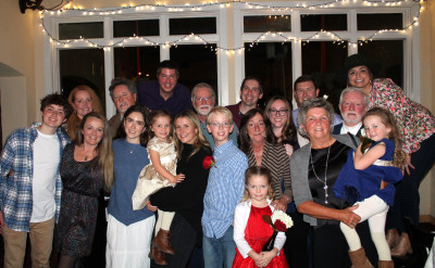 Heather's Family at a surprise birthday party celebration!