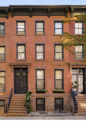 Our forever home, a lovely historic four-story townhouse in NYC. 