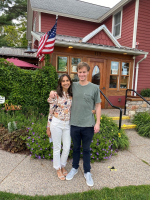 Liza and Charlie in Michigan 