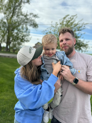 Us with one of our nephews