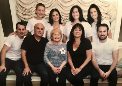 Jesse’s side of the family, including his parents, five siblings, and grandma.