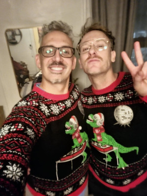 We're not afraid of an ugly Christmas sweater