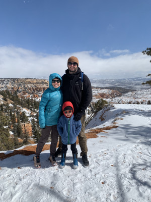 Bryce Canyon National Park. The spring time snow storm made it even more beautiful!