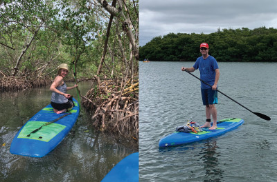 Rented paddle boards in Florida and loved them, so now we have two of our own!