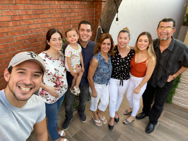 Paulina visited her family in Mexico in September