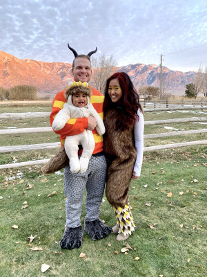Halloween is my favorite holiday. This is one of my favorite family costumes. Where the Wild Things Are - Let the wild rumpus start!