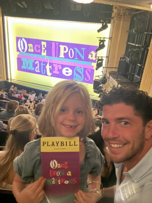 Bella and Dad love to see Broadway shows