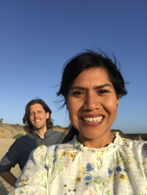 Hanging out on the beach