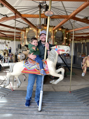 Carousel at the Cheyenne Mountain Zoo in Co Springs.
